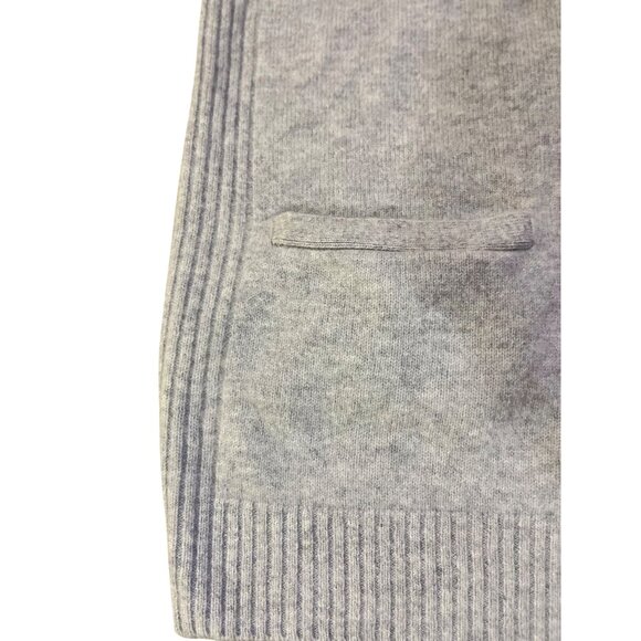 Lane Bryant Boyfriend Cardigan Womens 18/20 Gray 100% Cashmere Used - Picture 12 of 12